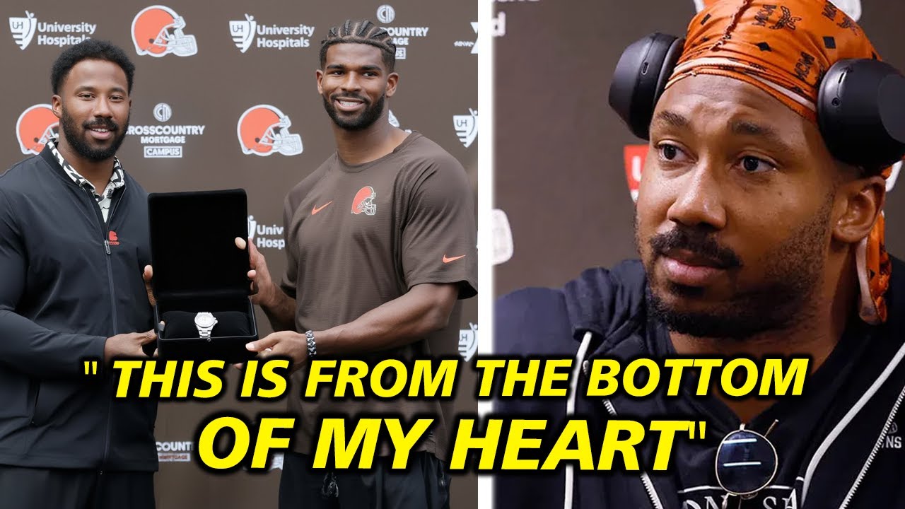Myles Garrett Shocks Shedeur Sanders With a $250,000 Birthday Surprise!