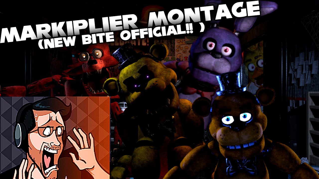 FNF | NEW BITE OFFICIAL!! - Markiplier Montage DEMO Mechanic + Game Over | Mods/Hard/Gameplay |
