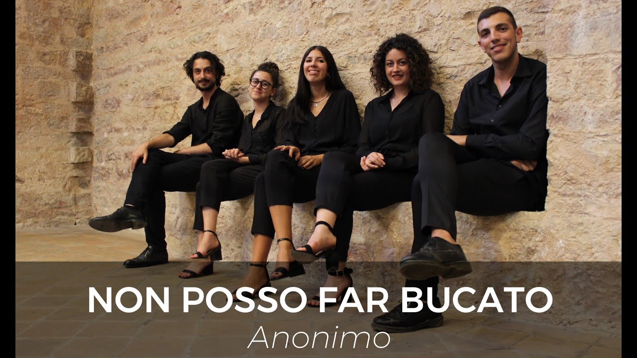 Non posso far bucato - Anonimo (Codex Rossi)