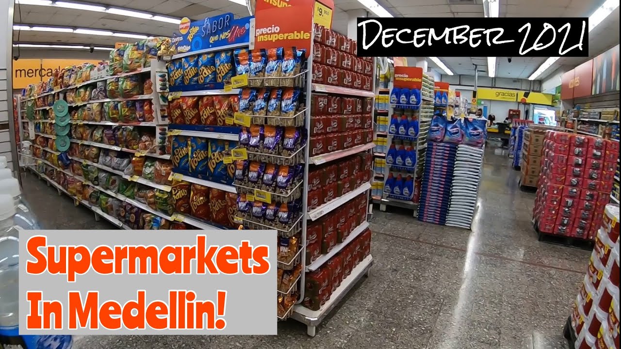 Medellin, Colombia - More Walking Around and Visiting a Supermarket!