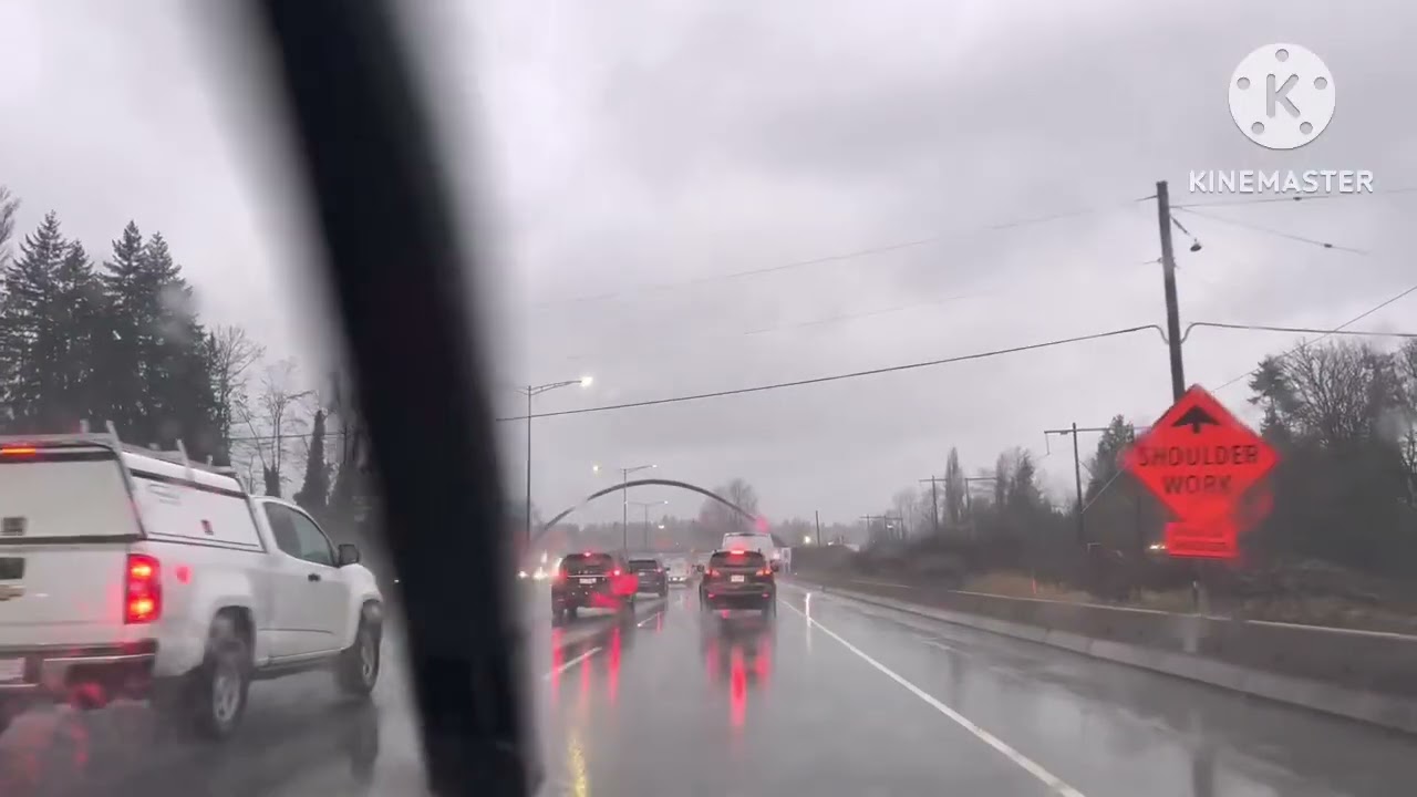 Погода в Ванкувере / Мокрый снег ❄️