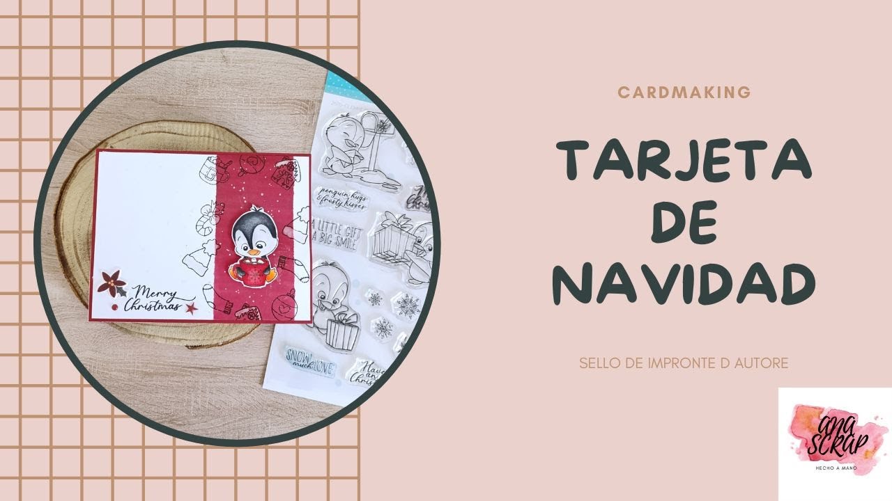 CARDMAKING con sellos de Impronte D Autore. Tarjetería con rotuladores de alcohol OHUHU.