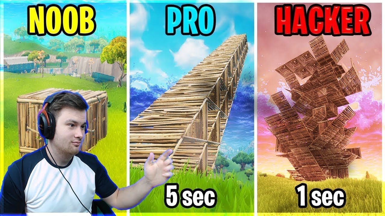 NOOB VS PRO VS HAKER!! *Rage*