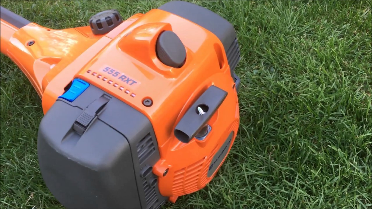 Husqvarna 555rxt распаковка первый запуск
