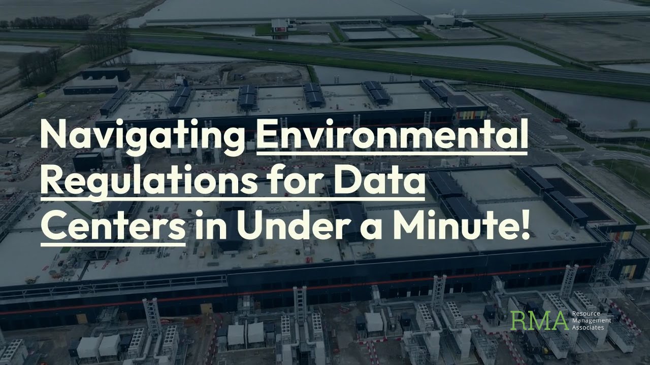 Data Center Environmental Compliance: Backup Generator Regulations | Resource Management Associates