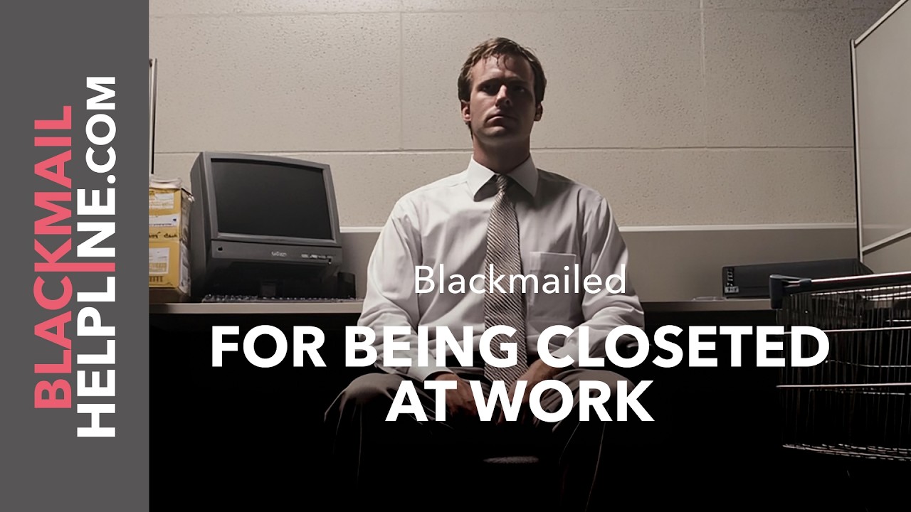 Blackmailed for Being Closeted at Work