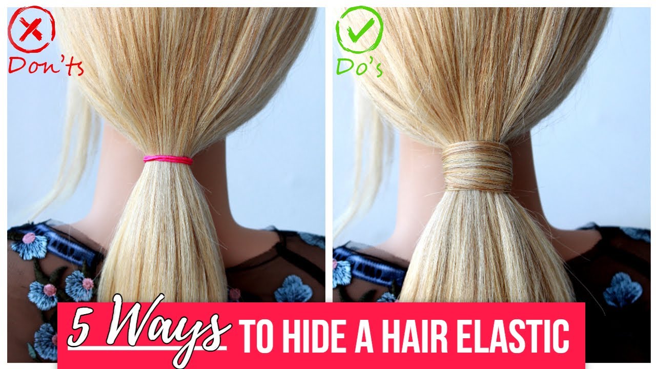 5 WAYS TO HIDE A HAIRBAND / ELASTIC | EASY HAIR HACKS THAT EVERY GIRL SHOULD KNOW