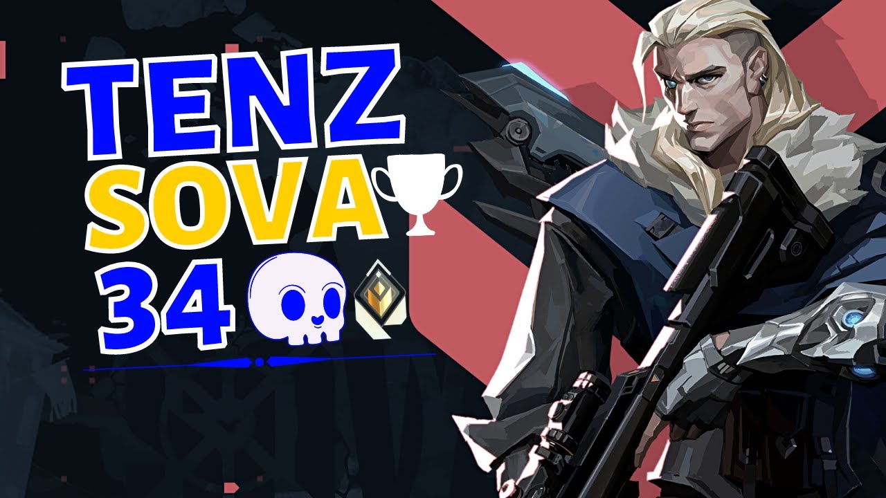 TENZ AMAZING 34 ELIMS SOVA GAMEPLAY ON BIND | RADIANT - VALORANT