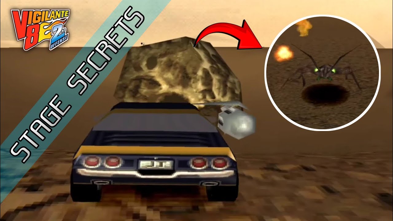 Vigilante 8: 2nd Offense - Stage Secrets | PS1