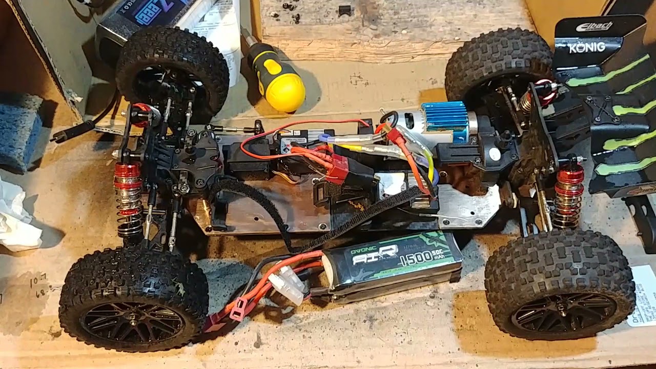 Wltoys 144001 Cheapest Fast Lightest 1/10 Scale Big Wheels Stock Motor 4S with Carbon Fiber (Part 3)