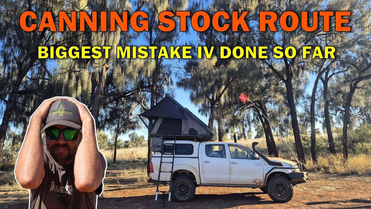 THE CANNING STOCK ROUTE | OUR REMOTE DESERT ADVENTURE IS COMPLETE & SOMEONE MAKES A BIG MISTAKE !!
