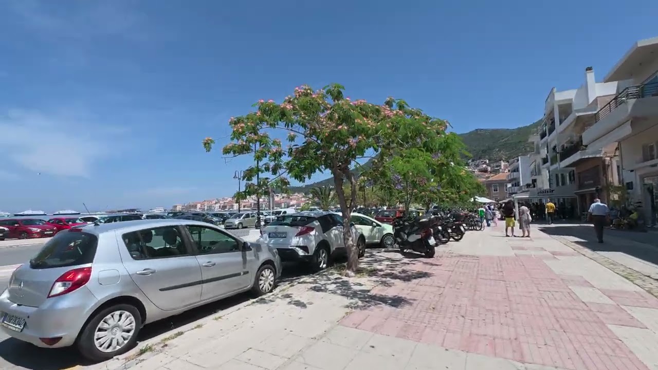 Samos Town, Vathy Greece, June 5, 2025