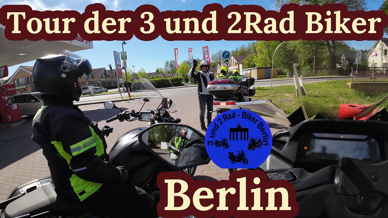 Tour der 3 und 2 Rad Biker Berlin