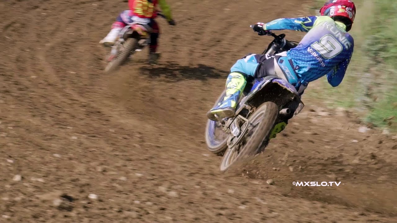 Luka Kunić killing it on YZ 125 RAW | MX Championship of Slovenia 2020