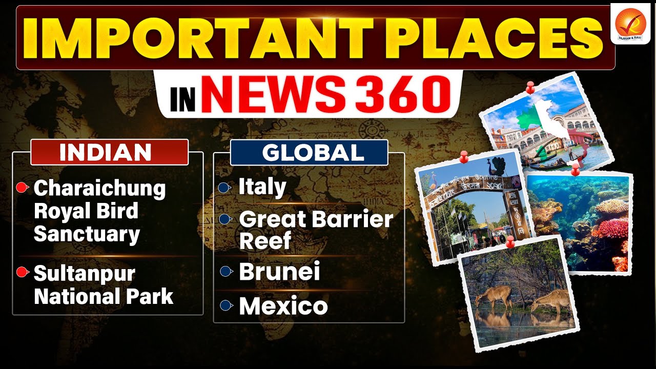 Places in News UPSC 2025-26 I UPSC Prelims 2026 I Geography in news I Dec 2nd Week