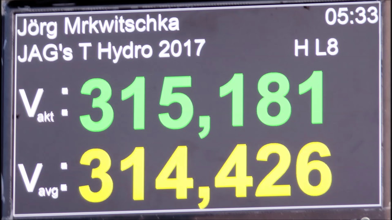 You must see this ( run and details ). RC boat world record 314 km/h class Hydro L8 Munich SAW 2017