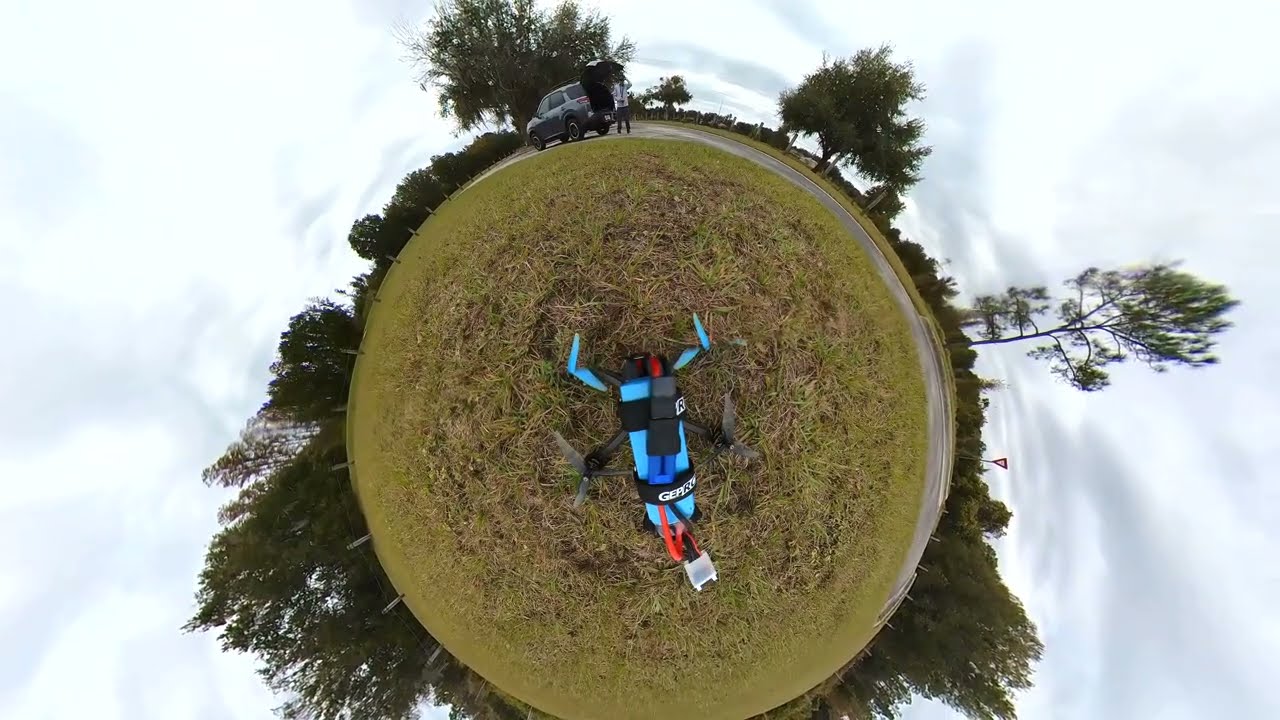 Cloudy Day in 360 - Long Range Lipo 6S 3300mah | GEPRC Vapor-X5