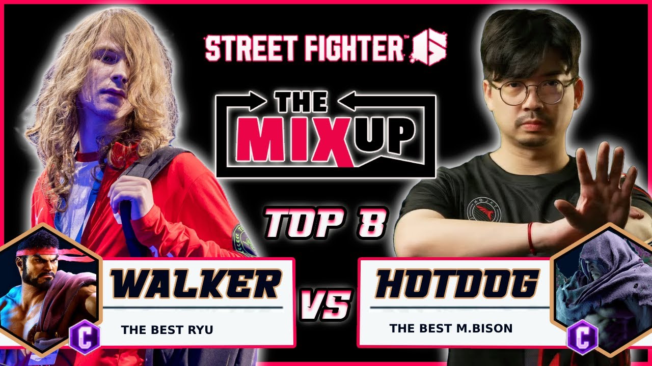 ▰ ENDINGWALKER (Ryu) vs HOTDOG (M.bison) ▰ TOP8 - The Mixup Lyon 2025 - SF6 EWC