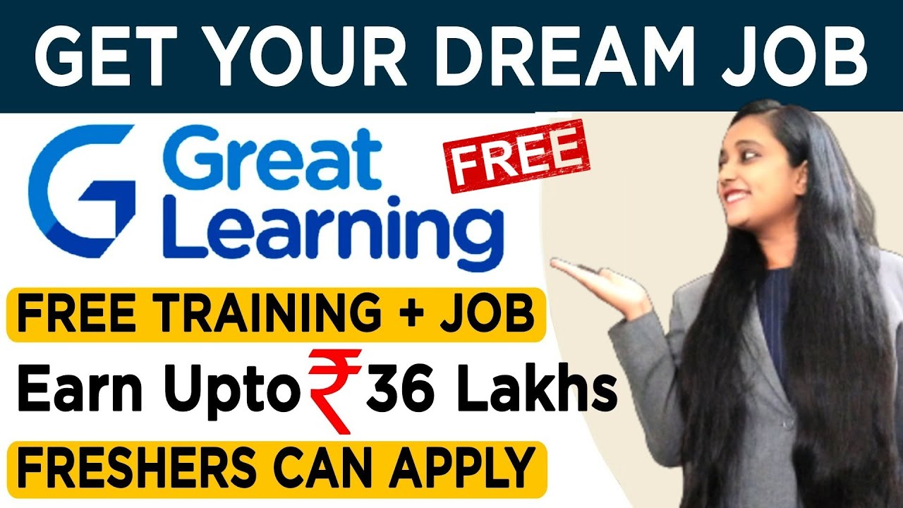 Get Free Training + JOB | Work From Home Jobs  | Get Your Dream Job | Great Learning Direct Hiring