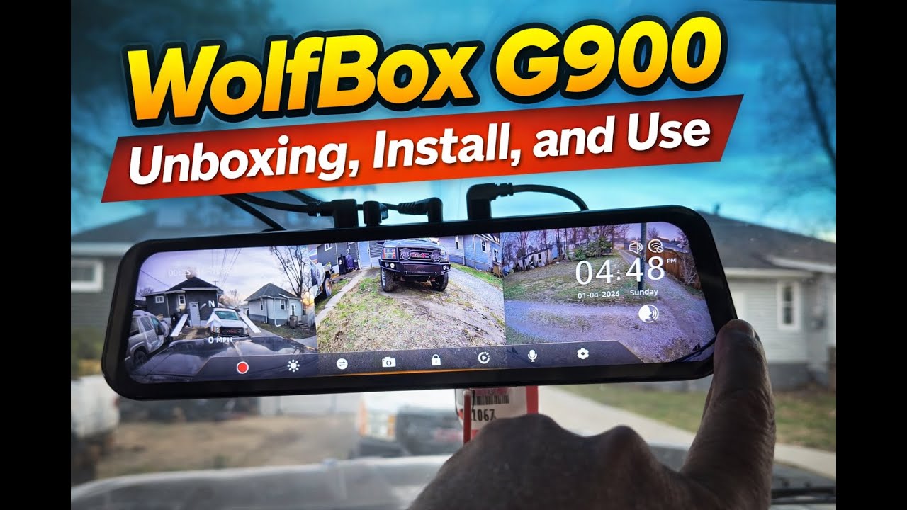 Wolfbox G900 Tri Pro — распаковка, установка и использование! Идеально подходит для вашего внедор...