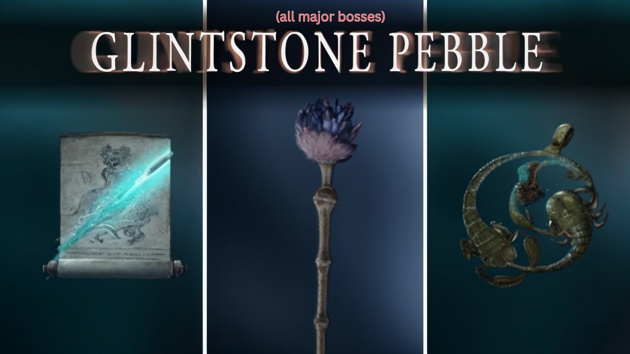 Can you beat all major elden ring bosses ONLY using glintstone pebble?!