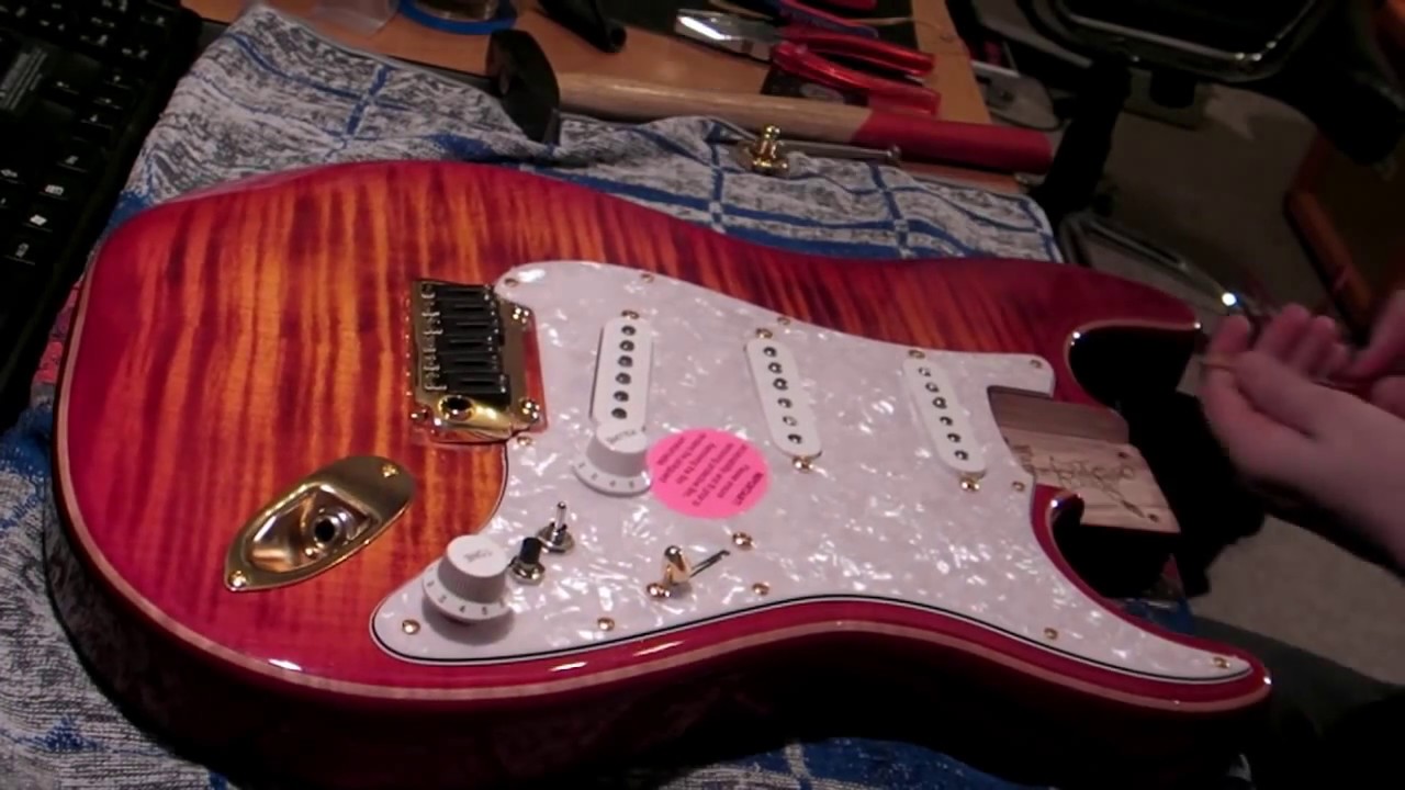 I'm building a guitar (with Warmoth Parts)