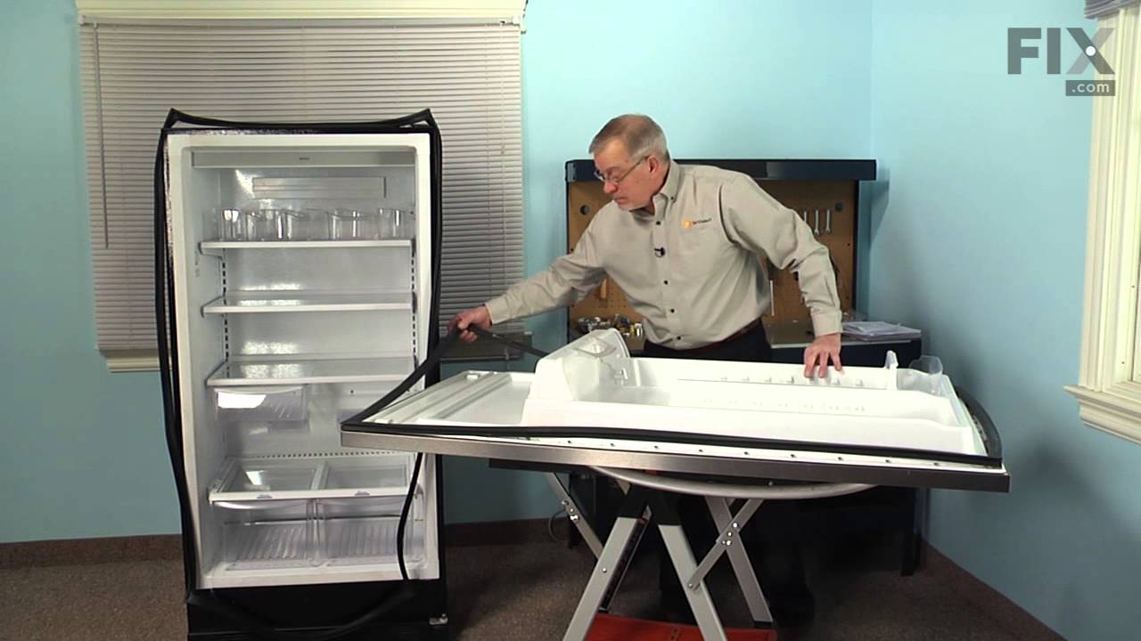 Frigidaire Refrigerator Repair – How to replace the Door Gasket - Black