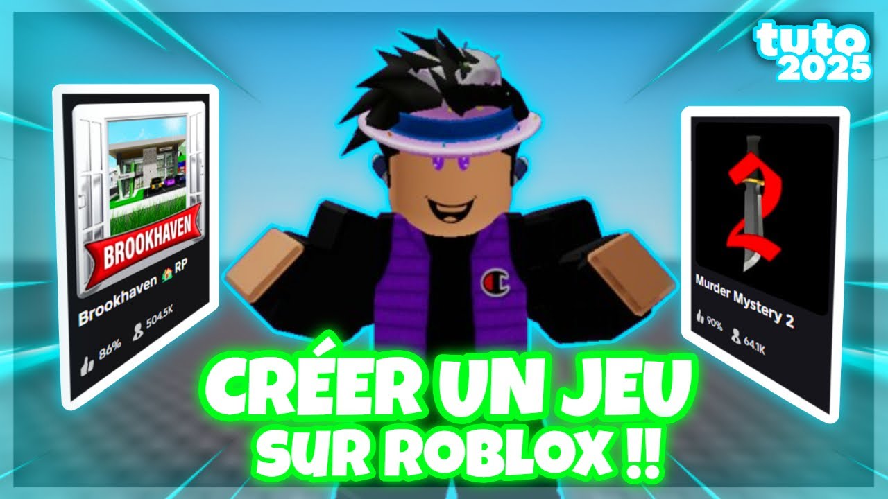 Comment créer un JEU sur Roblox Studio en 2025 ?!