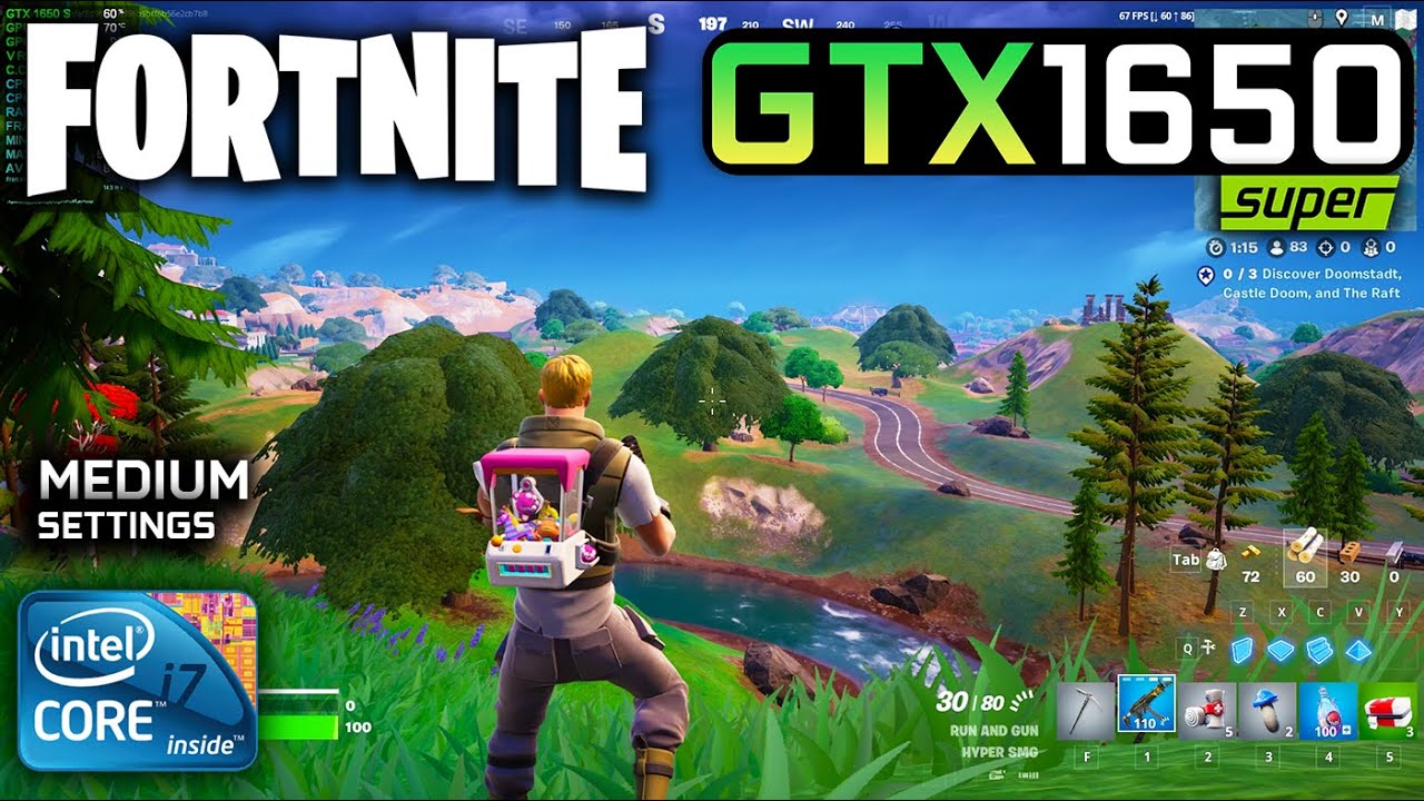 Fortnite : GTX 1650 Super + i7 3770 | Medium Settings | 1080P