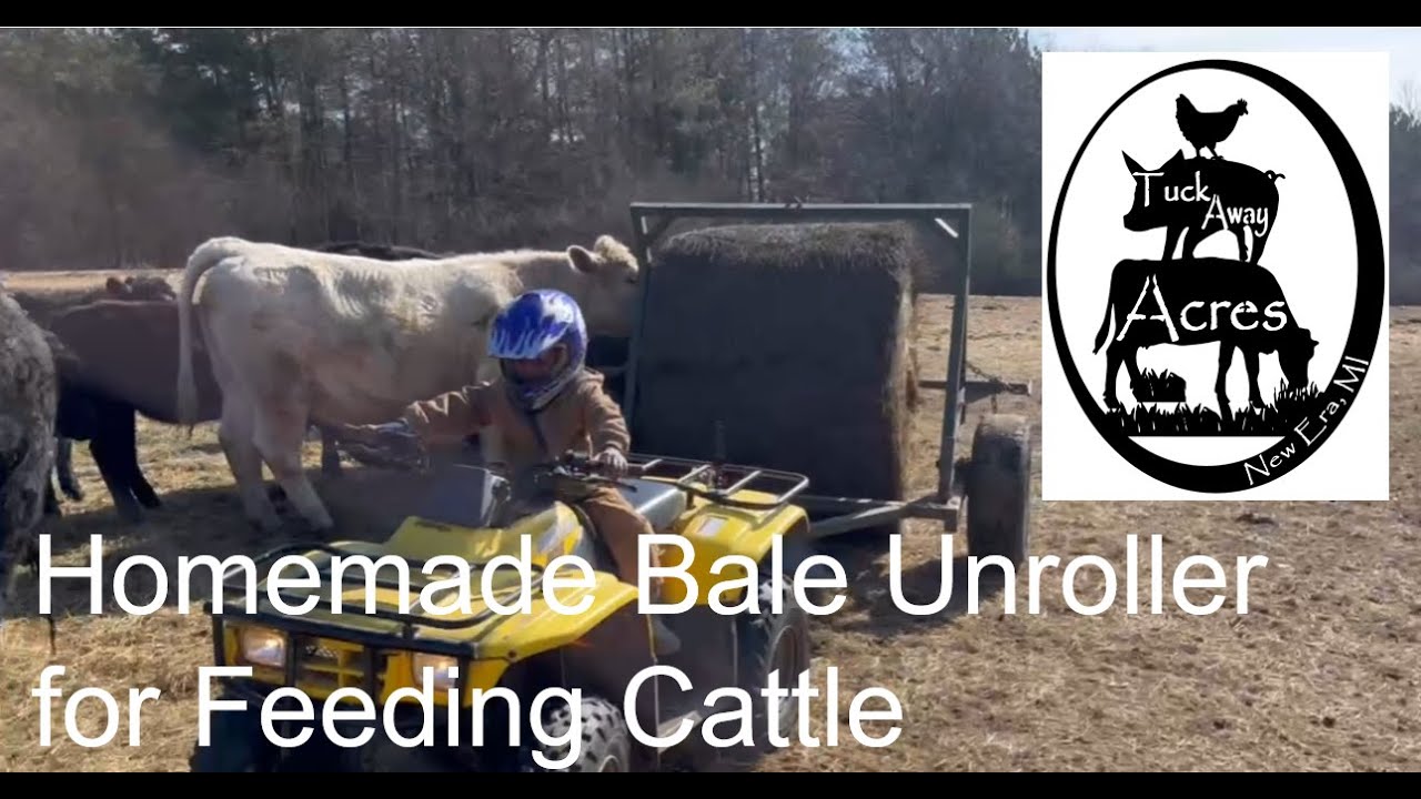 Homemade Bale Unroller