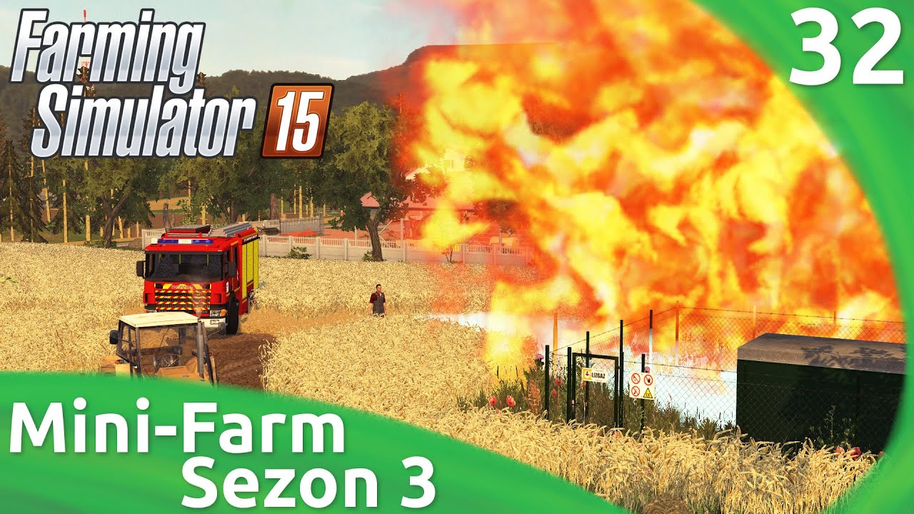 Let's play Fs 15 Mini-Farm #32 "Zboże mi się poli!"