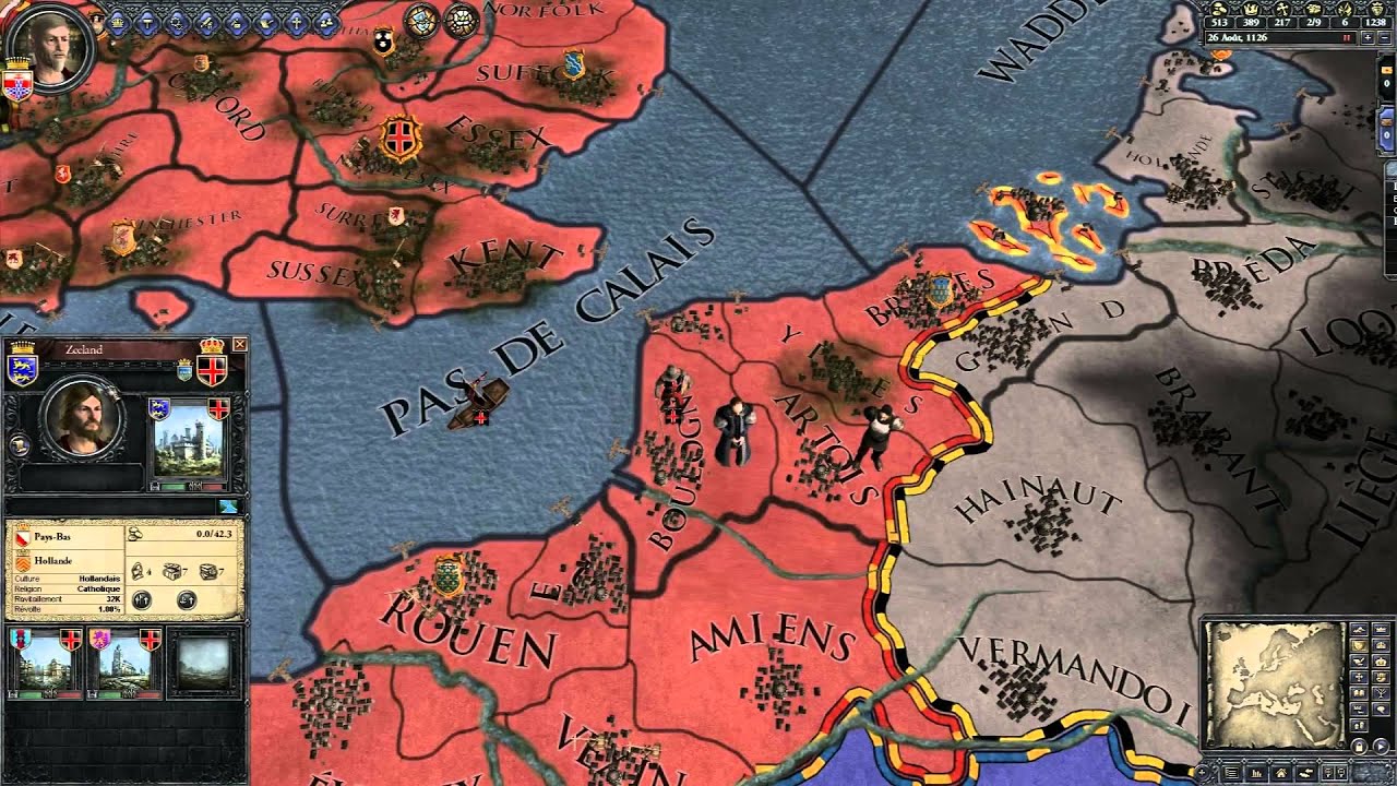 A la conqu&ecirc;te du tr&ocirc;ne de France - Ep. n&deg;6 (1080p)