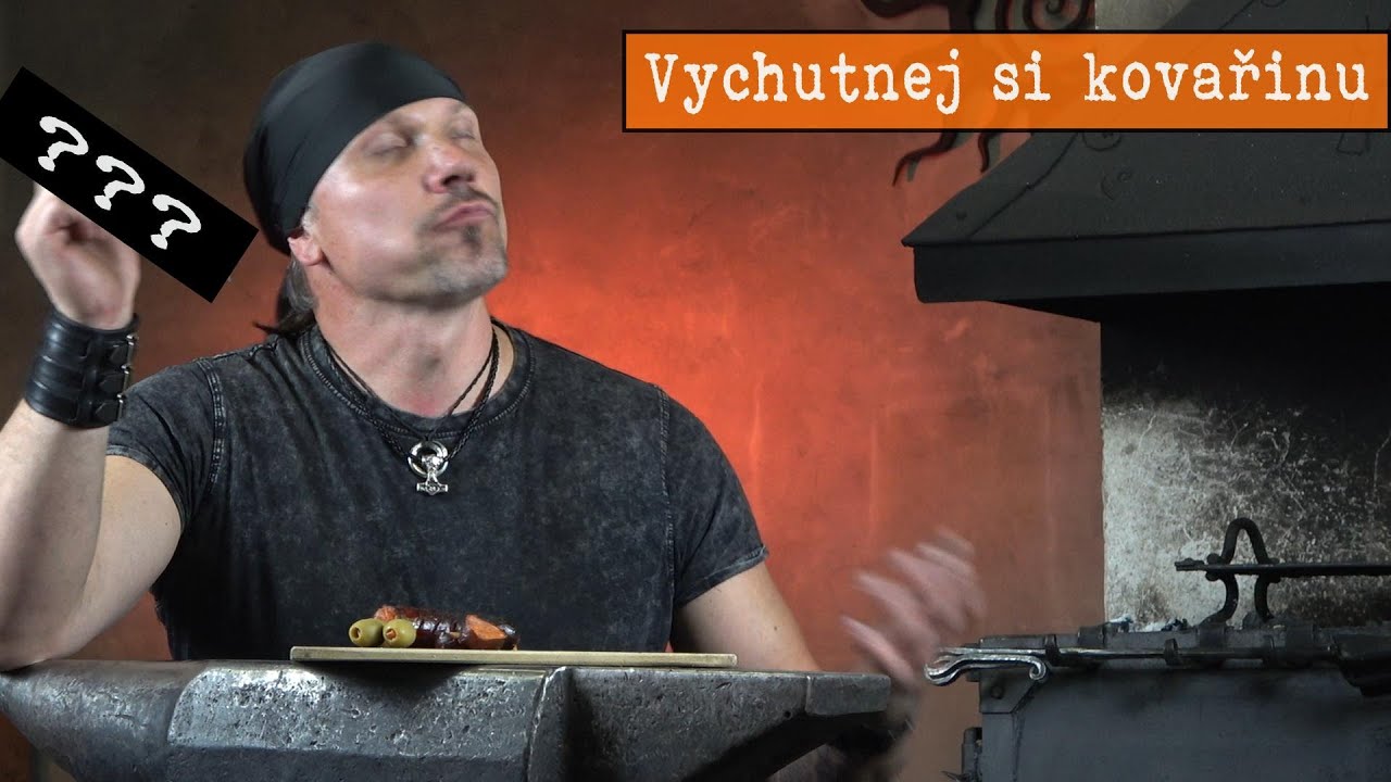 Jak vykovat nástroj na grilování - #forging #blacksmithing #garden #party #food #fork #kování #kouti