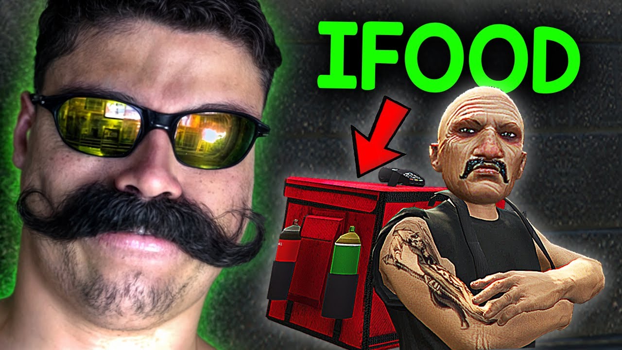 Virei MOTOBOY do IFOOD e fiz MANIFESTAÇÃO no GTA RP! (PITBULL)