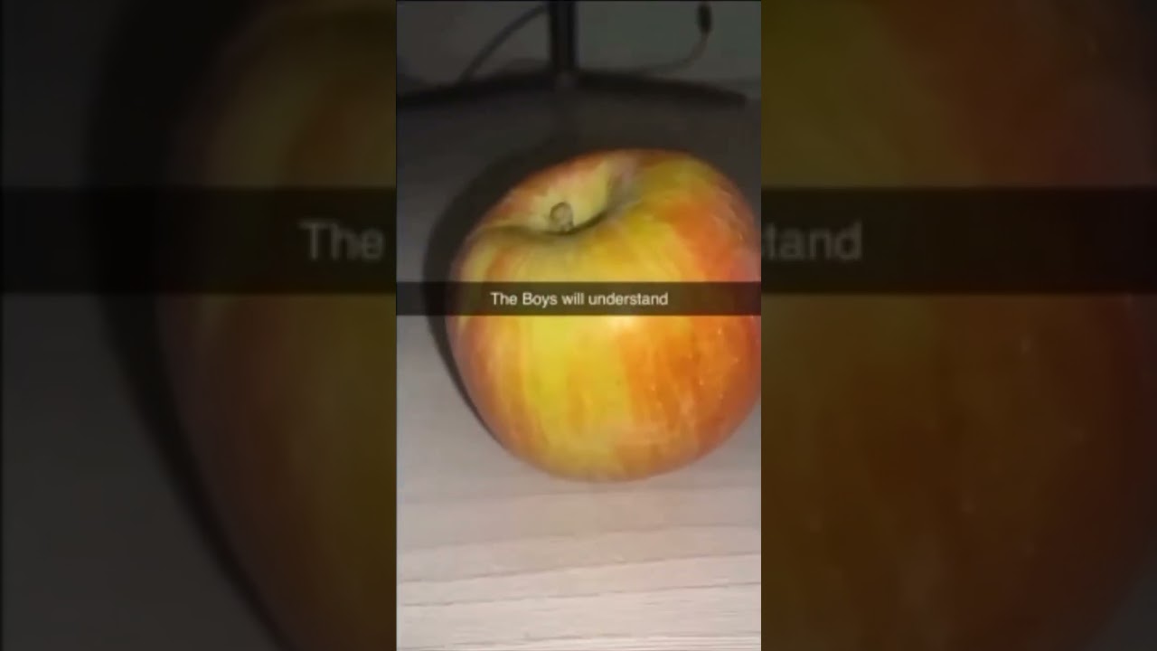 The Apple was like 🗿