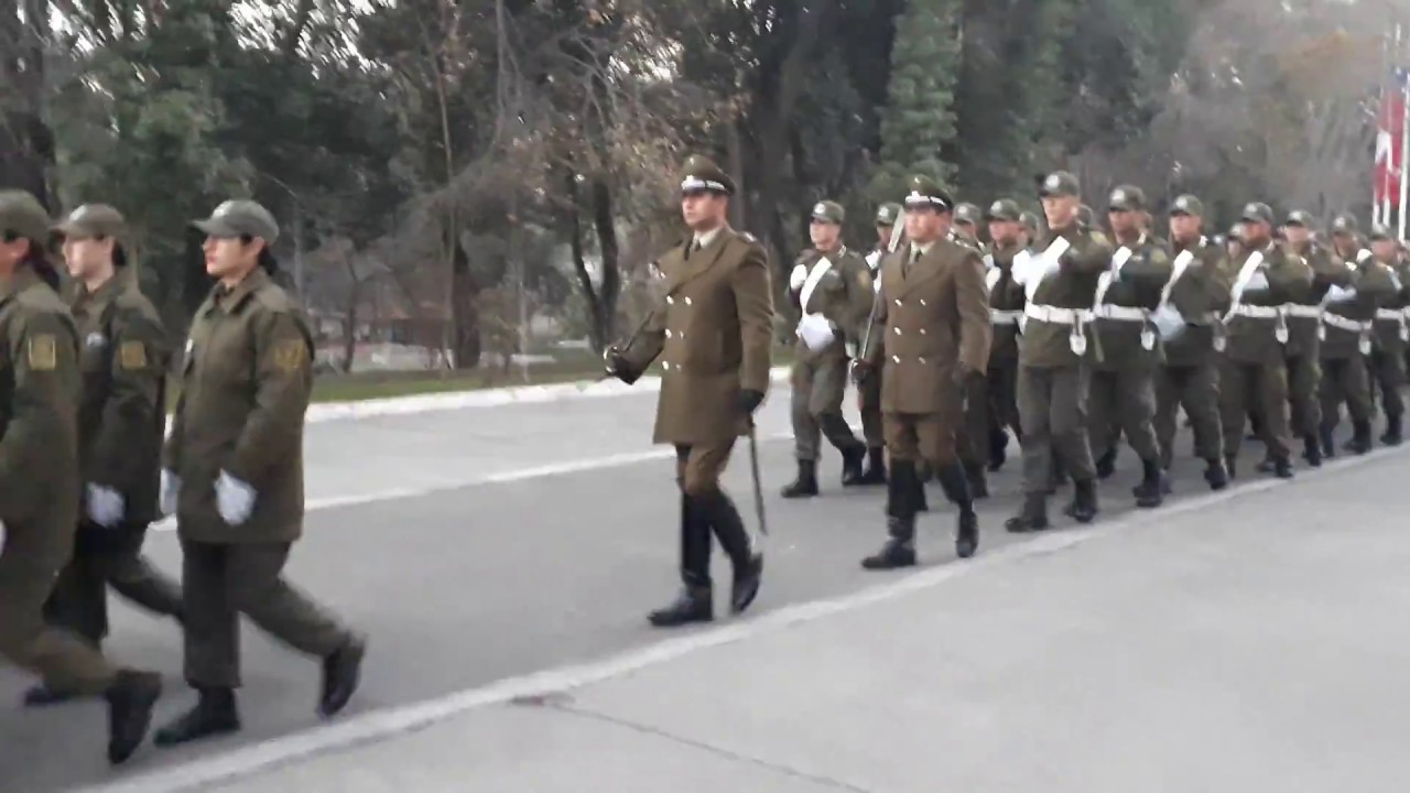Ceremonia Esfocar 15.07.19....marcha Sambre et meuse....Banda de Clarines Orfeon Nacional