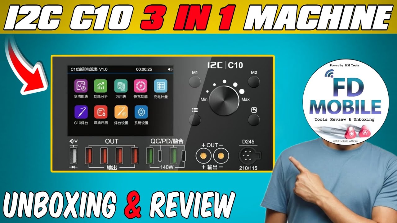 i2C C10  Unboxing & Review 