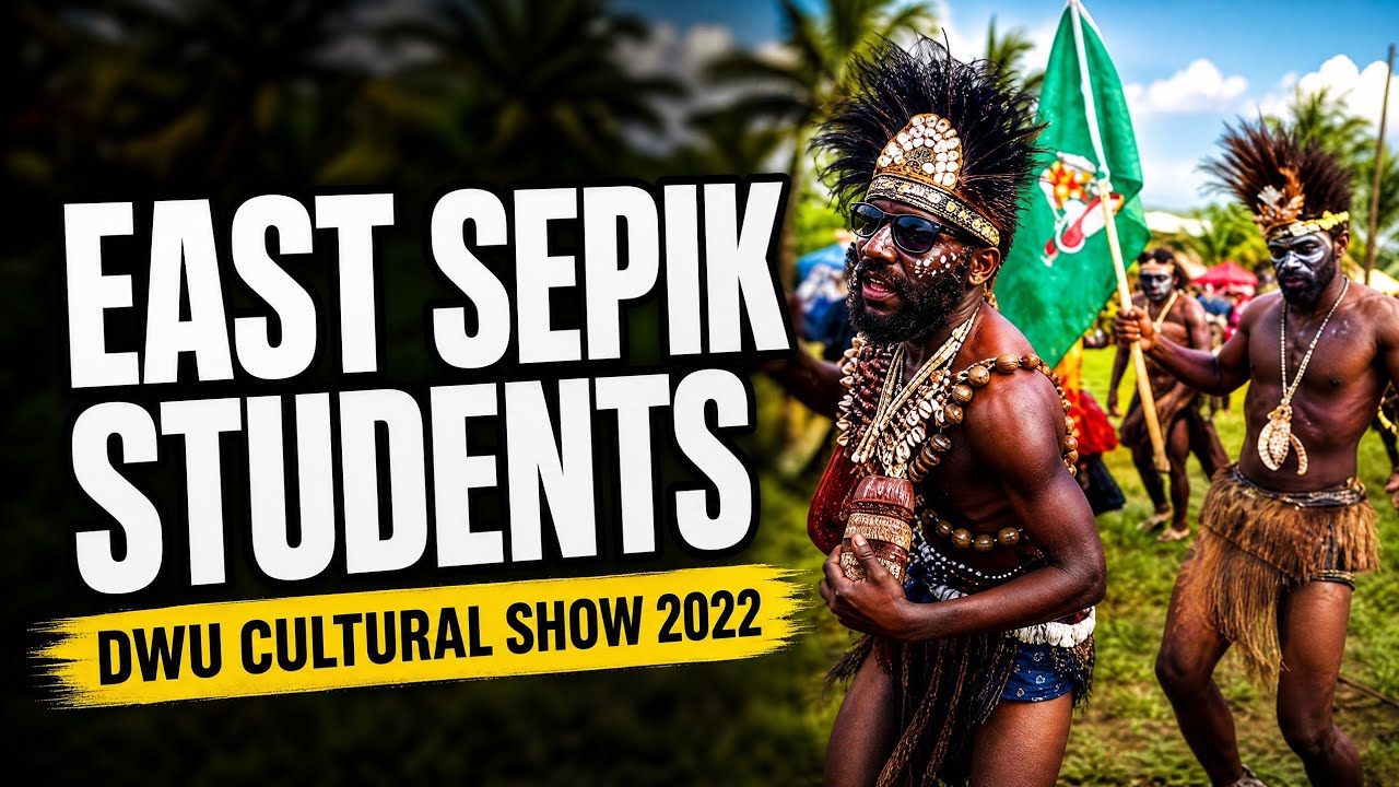 DWU Cultural Show 2022| East Sepik Students in their traditional attires.