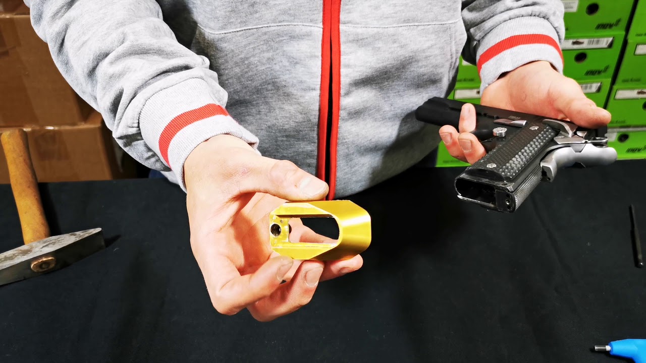 How To Change Magwell on 1911 | CESAR-SHOP