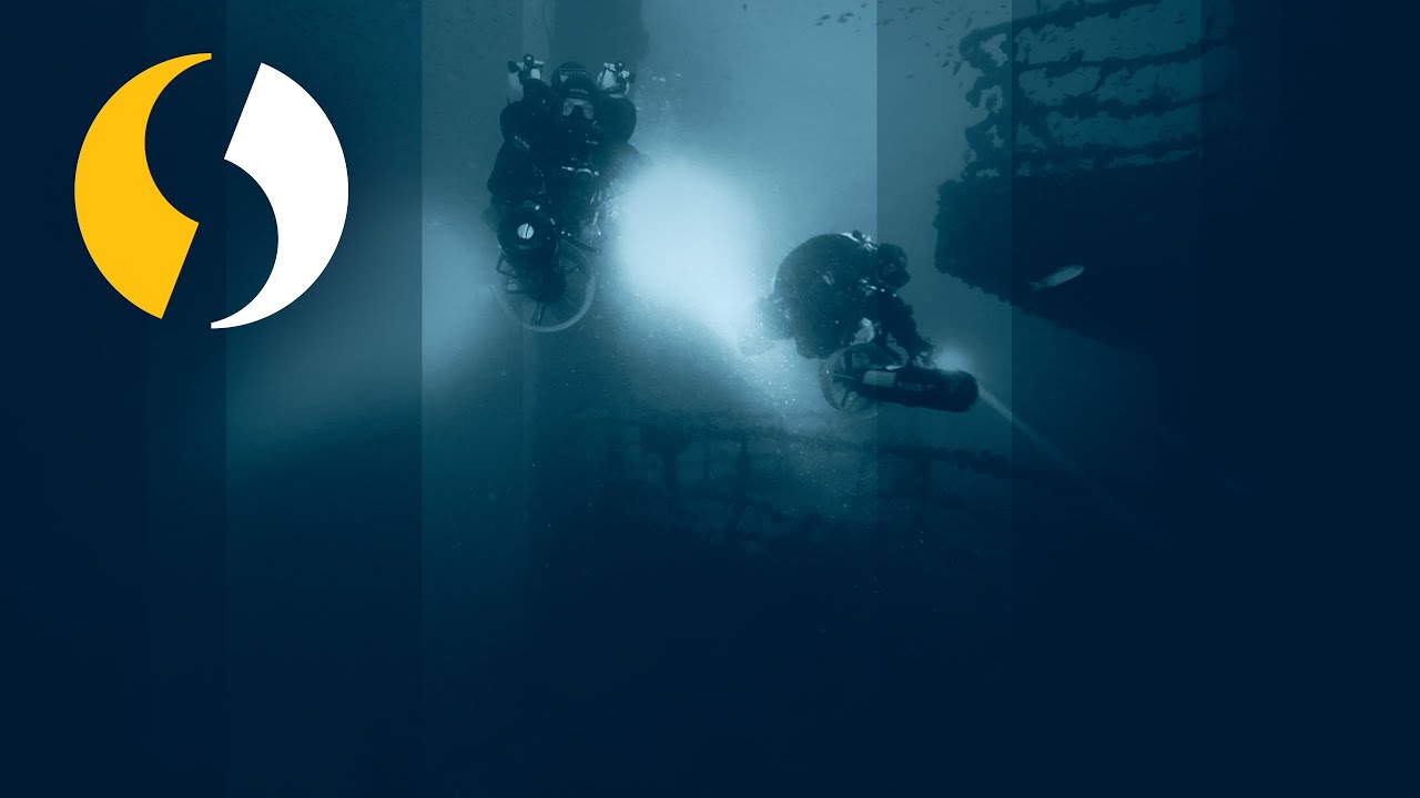 Exploring Wreck of Haven with Seacraft DPV