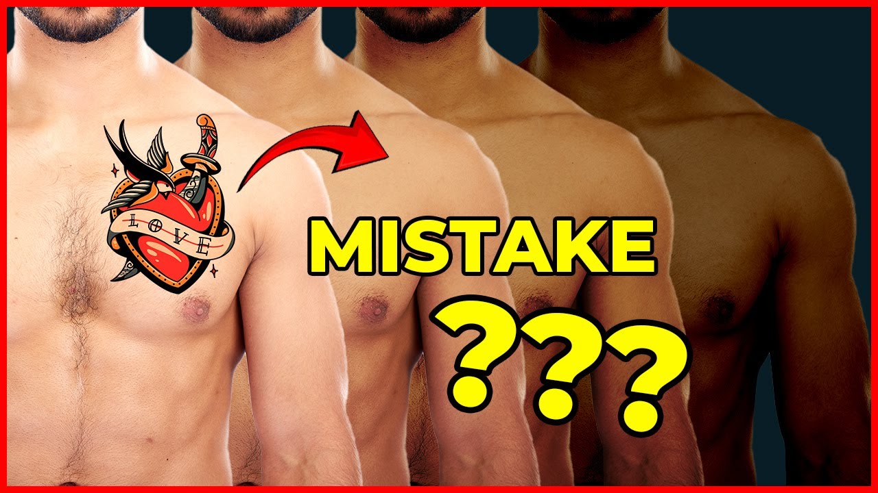 The problem with tattoos and dark skin (4 examples)