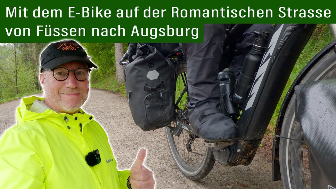 von Füssen nach Augsburg auf der Romantischen Straße | E-Bike Reise 2023