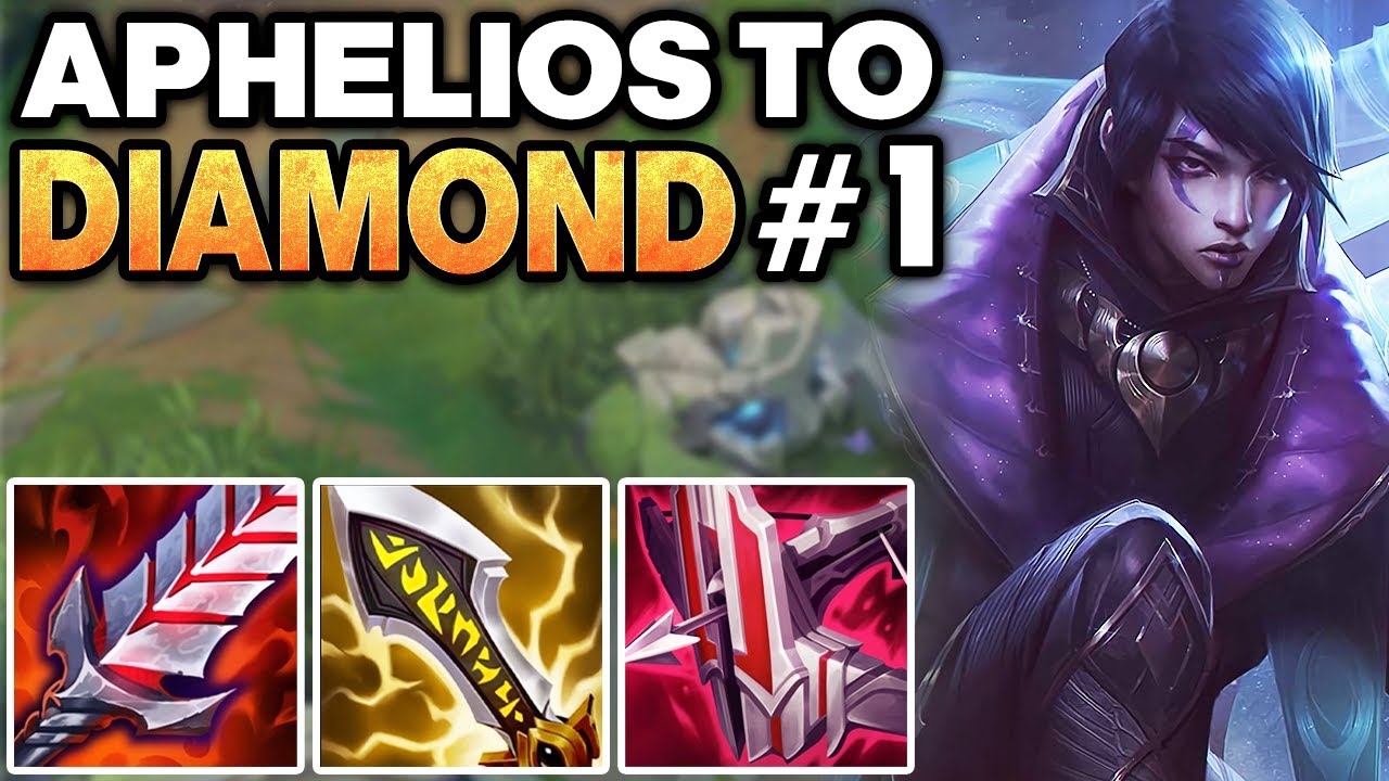 How to play Aphelios in Low Elo - Aphelios Unranked to Diamond #1 | League of Legends