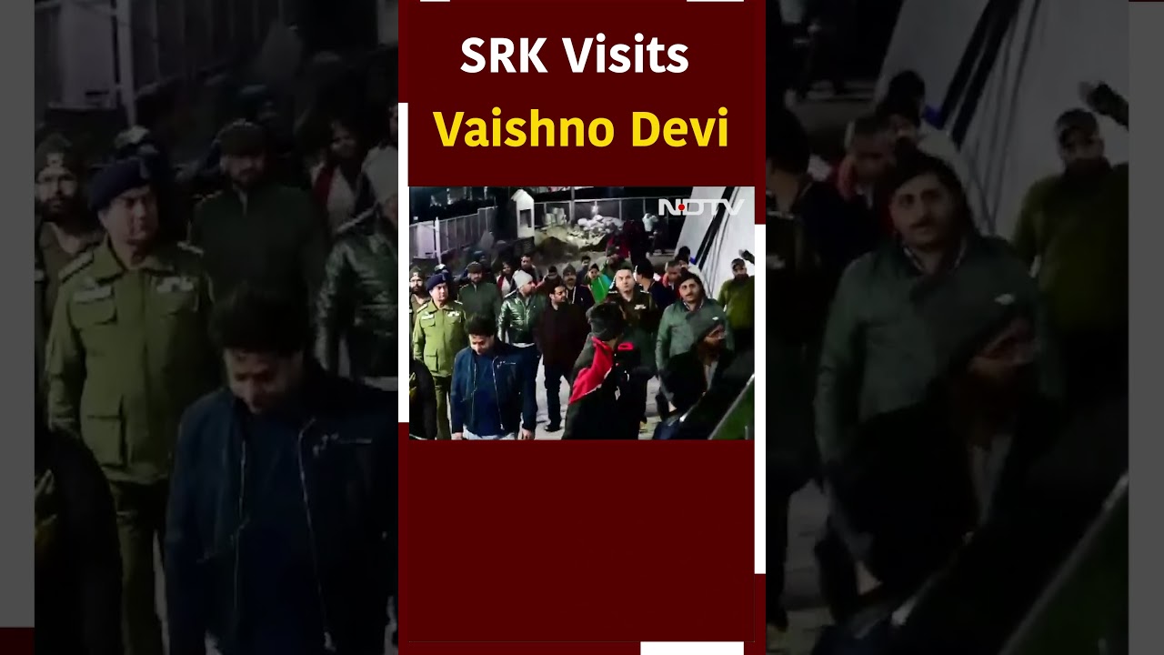 Ahead Of Dunki Release, Shah Rukh Khan Visits Vaishno Devi
