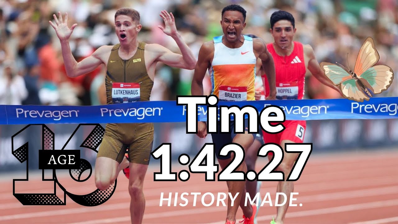 16-Year-Old Breaks 800m World Record &ndash; Shocks the U.S. Championships!