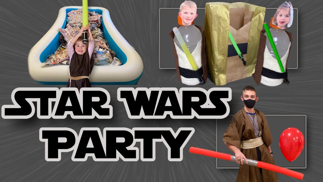How to Throw a STAR WARS Party // May the 4th Party // Jedi Birthday Party