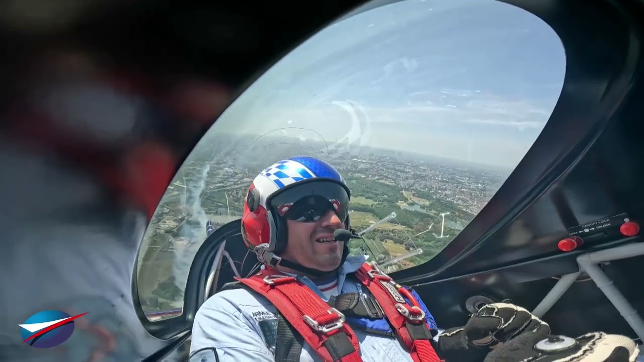 🛩 Vol de l'Extra 330 EVAAE | Salon du Bourget 2025 | 17 06 2025