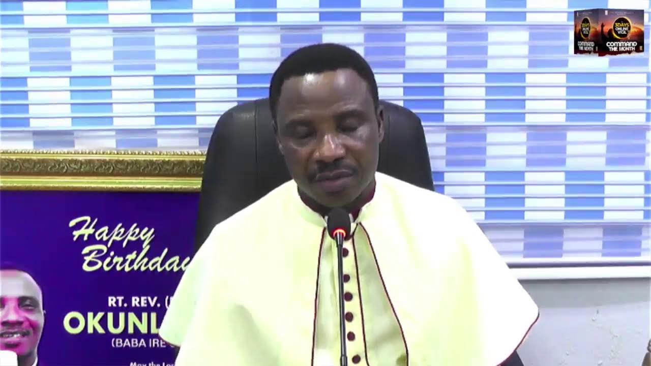 COMMAND THE MONTH DAY 1 -  JEREMIAH OKUNLOLA