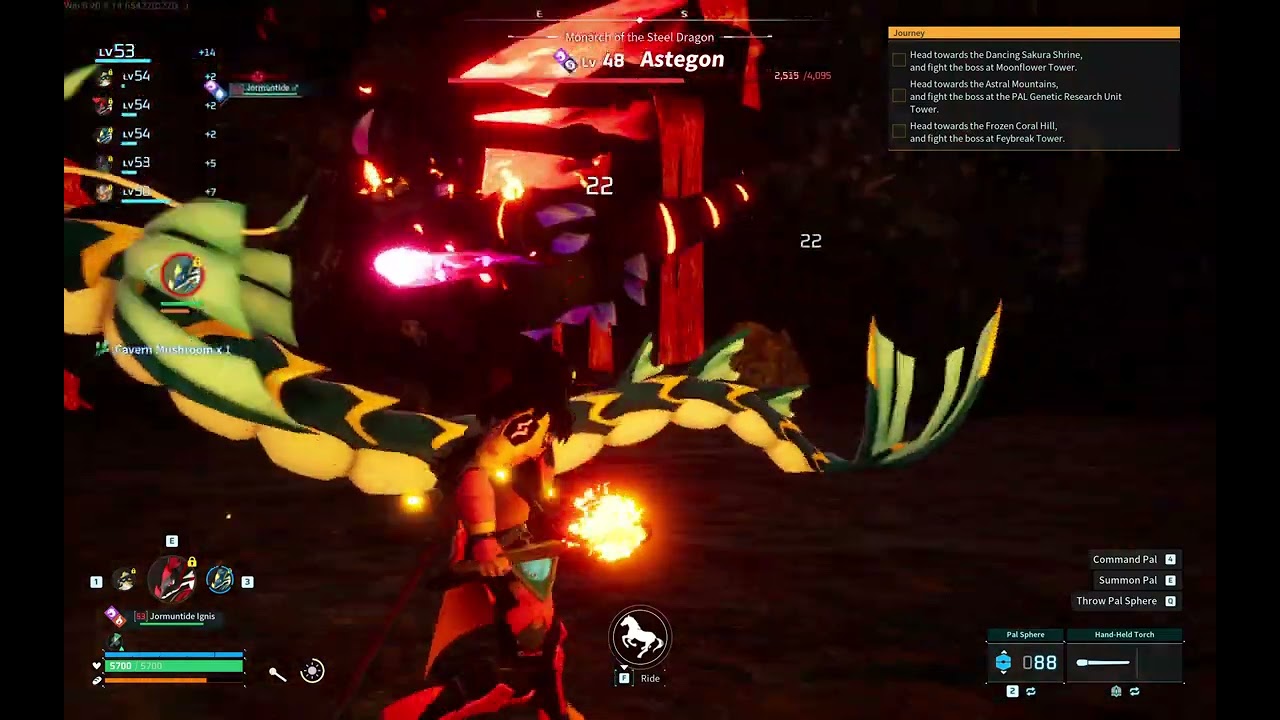 Palworld Astegon boss location
