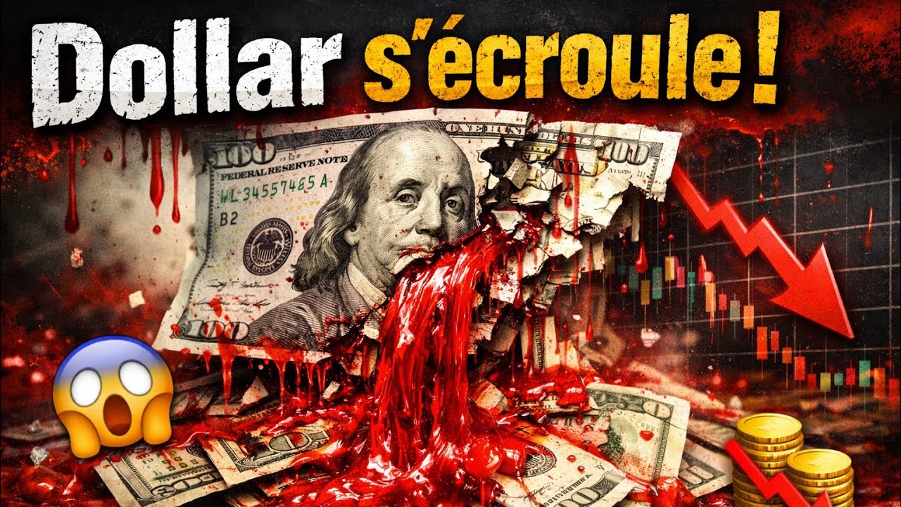POURQUOI LE DOLLAR CHUTENT ET L'OR EXPLOSE